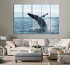 Grey Whale Canvas Print