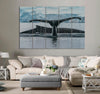 Humpback Whale in Antarctica Canvas Print