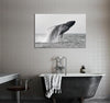 Whale's Breach Canvas Print