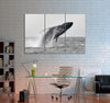 Whale's Breach Canvas Print