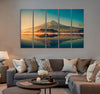 Fuji & Lake Canvas Print