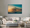 Fuji & Lake Canvas Print