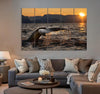 Whale's Fluke Canvas Print