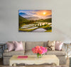 Rice Terraces Canvas Print