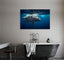 Whale under Water Canvas Print