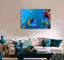 Blue & Yellow Fish Canvas Print