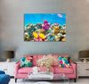 Underwater Fishes Canvas Print