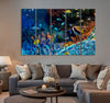 Beautiful Dark Fish Canvas Print