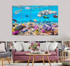 Amazing Underwater Life Canvas Print