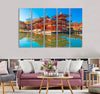 Colorful Temple Canvas Print