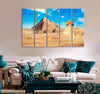 Egypt Pyramids Canvas Print