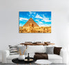 Sphinx Pyramid Canvas Print