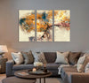 Autumn Yellow Leaves Canvas Print