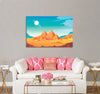 Egyptian Pyramids Canvas Print