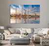 Downtown on The Nile Canvas Print