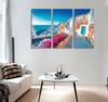 Santorini Greece Canvas Print