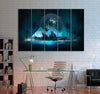 Night Landscape Canvas Print