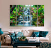 Waterfall in Thailand Canvas Print