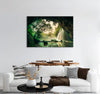 Waterfall in Tropical Forest Canvas Print