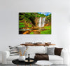 Waterfall in Mountains Canvas Print