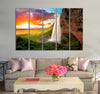 Tremendous Waterfall Canvas Print