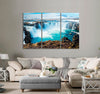 Famous Icelandic Waterfall Canvas Print