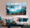 Famous Icelandic Waterfall Canvas Print