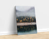 Fog over the forest Canvas Print