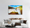 Waterfall & Rainbow Canvas Print