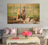 Big Lion Canvas Print