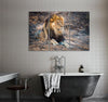 Powerful Lion Canvas Print