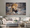 Powerful Lion Canvas Print