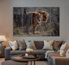 Beautiful Lions Canvas Print