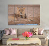 Magnificent Powerful Lion Canvas Print