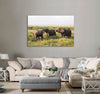 Group of Elephants Canvas Print