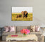 Mother and Baby Elephant Canvas Print