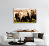 Elephant Family Canvas Print