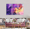 Lilac Clouds Canvas Print