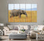 Grey Elephant Canvas Print