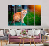 Readhead Cat Canvas Print