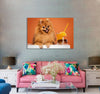 Cute Spitz Canvas Print