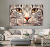 Cat Face Canvas Print