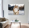 Cute Husky Canvas Print