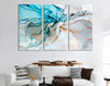 Blue abstraction Canvas Print