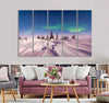 Soft Northern Lights Canvas Print