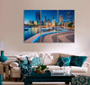 Downtown Skyline Canvas Print