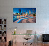 Downtown Skyline Canvas Print