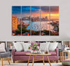 Harbour Bridge & Sydney Canvas Print