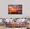 Beautiful Autumn Sunrise Canvas Print