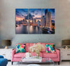 Brisbane Skyline Canvas Print